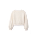 PONTELLE CREW NECK CARDIGAN