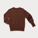 Exposed Seam Crew Neck Sweater