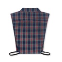 PLAID BIB COLLAR