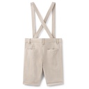 LINEN SUSPENDER SHORTS