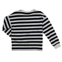 STRIPED NAUTICAL PRINT SWEATSHIRT