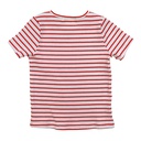 STRIPED RIBBED SHORT SLEEVE TSHIRT