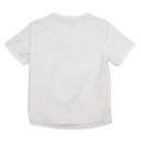 SHORT SLEEVE SHIRT WITH TUCKS 