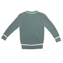 LONG SLEEVE SEED STITCH SWEATER