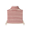 STRIPED TURTLENECK COLLAR