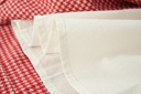 HOUNDSTOOTH DRESS WITH RUFFLE COLLAR