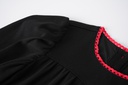TIERED MAXI DRESS WITH EMBROIDERY