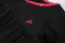 HIGH YOKE ROBE SET WITH EMBROIDERY