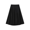 MIDI SOFT PLEATED SKIRT