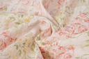 SMOCKED HIGH YOKE FLORAL DRESS