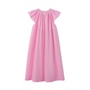 PINK JUMPER WITH SMOCKING