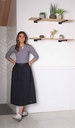 CIRCLE SKIRT WITH POCKETS