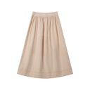 CIRCLE SKIRT WITH CENTER BUTTONS