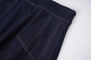 CIRCLE SKIRT WITH EMBROIDERED POCKETS