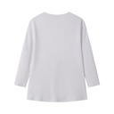 RIBBED 3/4 SLEEVE T-SHIRT