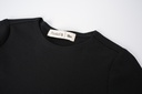 RIBBED 3/4 SLEEVE T-SHIRT