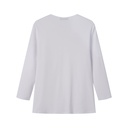 TEEN RIBBED 3/4 SLEEVE T-SHIRT