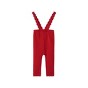 SUSPENDER LEGGING WITH SCALLOPED EDGING