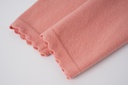 SUSPENDER LEGGING WITH SCALLOPED EDGING