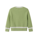 SWEATER WITH CONTRAST EDGING
