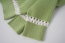 SWEATER WITH CONTRAST EDGING