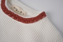 SWEATER WITH CONTRAST EDGING