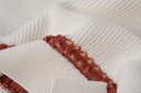 SWEATER WITH CONTRAST EDGING
