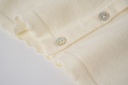 CARDIGAN WITH SCALLOPED EDGING