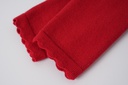 CARDIGAN WITH SCALLOPED EDGING