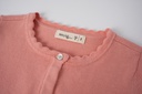 CARDIGAN WITH SCALLOPED EDGING