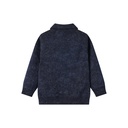 DROPSHOULDER SWEAT WITH COLLAR