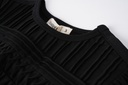 HIGH YOKE TUCKS ROBE SET