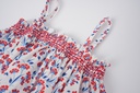 FLORAL SMOCKED BLOOMER SET