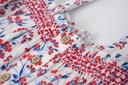 FLORAL SMOCKED BLOOMER SET