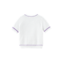 Short Sleeve Sweater With Trim