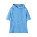 HOODED PONCHO WITH CENTER POCKET