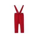 SUSPENDER LEGGING WITH SCALLOPED EDGING