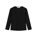 RIBBED LONG SLEEVE TEE