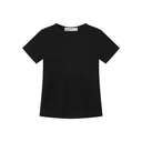 RIBBED SHORT SLEEVE TEE