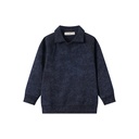 DROPSHOULDER SWEAT WITH COLLAR