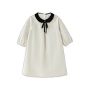 PETER PAN COLLARED WOOL DRESS