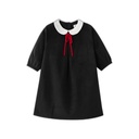 PETER PAN COLLARED WOOL DRESS