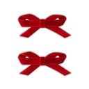 SMALL VELVET HAIRBOWS