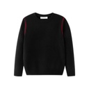 SWEATER WITH SIDE STITCHING