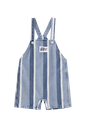 Denim Striped Shortall