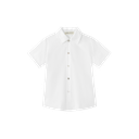 Topstitched Collared Shirt