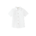 Topstitched Collared Shirt