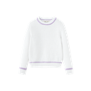 Long Sleeve Sweater With Trim