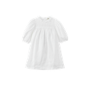 Ruffle Collar Pintuck Dress