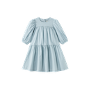 Tiered Puff Sleeve Dress